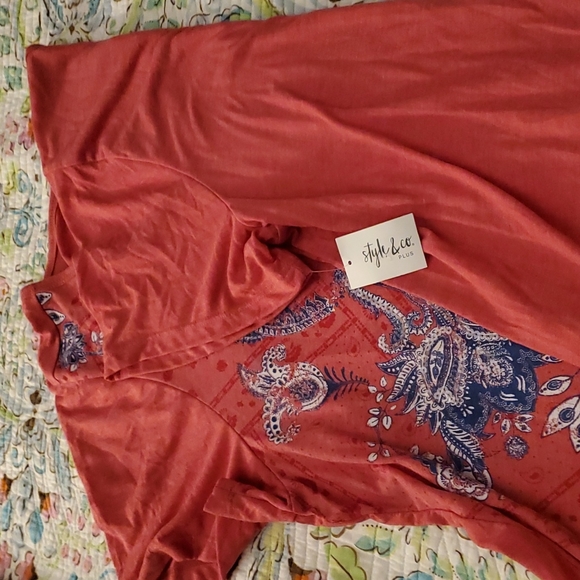 Style and Co Plus top 3X - Picture 5 of 6